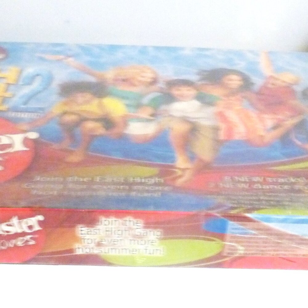 Disney High School Musical 2 Ed. TWISTER MOVES Game 8 New Tracks 2 Dance Mats - Picture 2 of 4